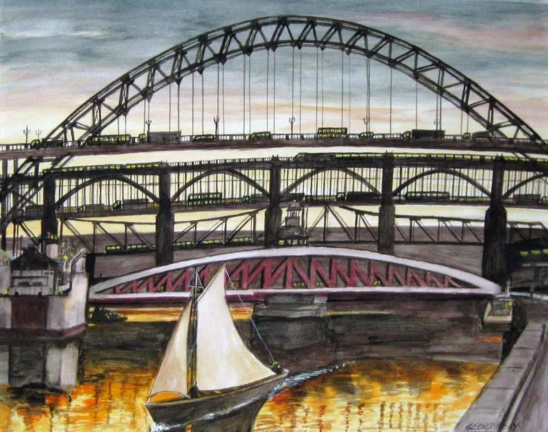Tyne Bridges Newcastle 1