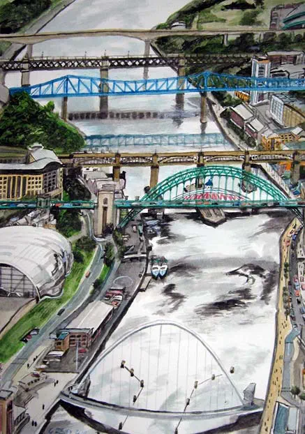 Tyne Bridges Newcastle 2